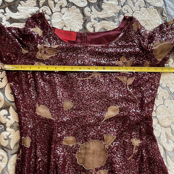 Emanuel Ungaro Ombré de la Nuit Sequined Dress - Picture 15 of 16